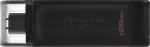 Kingston DataTraveler 70 128 GB, USB stick (black, USB-A 3.2 (5 Gbit / s))