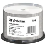 DVD+R DL Verbatim DataLife Plus 8.5GB 8x Wide Thermal Printable (Spindle 50)