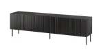 Cama RTV spintelė ISLA 200x40x60 matinė juoda