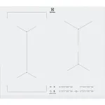 &bdquo;Electrolux EIV63440BW&ldquo; balta įmontuojama indukcinė kaitlentė su zonine funkcija, 4 zona(-os)