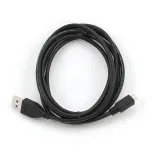 Gembird CCP-MUSB2-AMBM-1M USB kabelis USB 2.0 Micro USB B USB A juodas