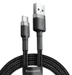 Baseus CATKLF-UG1 USB kabelis 3 m USB A USB C juodas