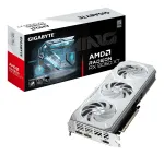 &bdquo;GIGABYTE GAMING Radeon RX 9060 XT OC ICE 16G&ldquo; vaizdo plok&scaron;tė &ndash; 16 GB GDDR6, 256 bitų, PCI-E 5.0, 3320 MHz pagrindinis taktinis dažnis, 2 x DisplayPort, 1 x HDMI, GV-R906XGAMINGOCICE-16GD