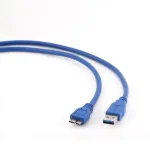 Gembird CCP-mUSB3-AMBM-0.5M USB kabelis USB 3.2 Gen 1 (3.1 Gen 1) USB A Micro-USB B mėlynas