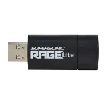Patriot Memory Supersonic Rage Lite USB atmintinė 64 GB USB A tipo 3.2 Gen 1 (3.1 Gen 1) Juoda, Mėlyna