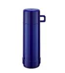 ROTPUNKT Glass-lined vacuum flask, 0.750 L capacity, hyperblue (navy blue)