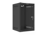 Lanberg sieninė spintelė 10" 9U (280x310, juoda)