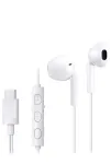 JVC HA-FR17UC USB C tipo laidinės į ausis įdedamos ausinės, baltos