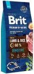 BRIT Premium by Nature Sensitive Lamb su ryžiais - sausas &scaron;unų ėdalas - 15 kg