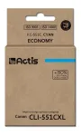 &bdquo;Actis KC-551C&ldquo; ra&scaron;alas (pakeičia &bdquo;Canon CLI-551C&ldquo;; standartinis; 12 ml; žydras)