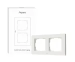 SMART SWITCH FRAME H2 (2-GANG)/WHITE FE-X01D-W AQARA