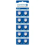 ALKALINE MINI BATTERIES AG12 BLISTER 10 PCS.