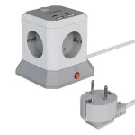 BlitzWolf BW-EC1 4xAC 2xUSB-A 2xUSB-C Extender