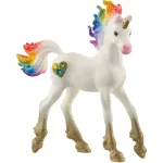 Schleich Bayala rainbow unicorn foal, toy figure