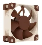Noctua NF-A8 ULN kompiuterio au&scaron;inimo sistema Kompiuterio korpuso ventiliatorius 8 cm smėlio spalvos, ruda