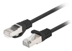 Lanberg PCF6-20CC-0150-BK tinklo kabelis, juodas, 1,5 m, Cat6 F/UTP (FTP)