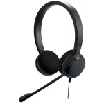 &bdquo;Jabra Evolve 20&ldquo; ausinės su laidine, su galvos juosta, biurui / skambučių centrui, USB C / USB A tipo, juodos