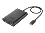 I-TEC USB C į dvigubą DisplayPort