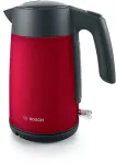 Elektrinis virdulys Bosch TWK 7L464, 2400 W, 1,7 l, raudonas