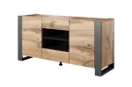 Cama komoda WOOD wotan ąžuolas/antracitas