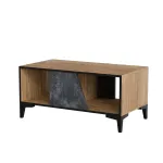 Cama kavos staliukas/tualetas OVO 90x50xH39 ąžuolas/betonas