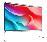 Portable screen for 100" projectors