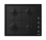 Candy CHW6LBB Black Built-in 60 cm Gas 4 zone(s)