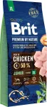 BRIT Premium by Nature Junior XL Chicken - sausas &scaron;unų ėdalas - 15 kg