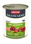 ANIMONDA GranCarno suaugusių &scaron;unų ėdalas su jautiena ir anties &scaron;irdelėmis, 400 g