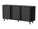 Cama VOLARE komoda 151 x 39 x 75 cm juoda/San Sebastian