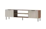 Cama ALMERA TV spintelė 180.5x42x52.5 rie&scaron;utmedžio/ka&scaron;myro spalvos