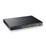 &bdquo;Zyxel XGS2220-30HP&ldquo; valdomas L3 gigabito eternetas (10/100/1000), maitinimas per eternetą (PoE), juodas