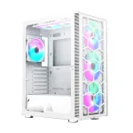Case|MONTECH|X3 Glass|MidiTower|Case product features Transparent panel|Not included|ATX|MicroATX|MiniITX|Colour White|X3GLASS(W)