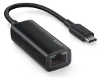 Ethernet Adapter CB-A30 Aluminium Gigabit 10/100/1000 Mbps RJ45 | 1 Gb/s | USB 3.0 Typ C | diody LED