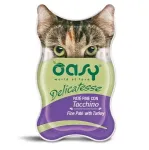 OASY Delicatesse Fine pat&eacute; with Turkey - wet cat food - 85g