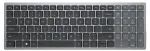 DELL KB740 keyboard Office RF Wireless + Bluetooth QWERTY English Grey, Black