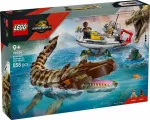 Jurassic World Building Set 76974: Boat Mission and Mosasaurus Model