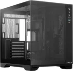 Chieftec VISIO AIR Fanless GM-30B-M-FL-OP ATX case with window without power supply, black