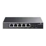 TP-Link TL-SG1005P-PD tinklo komutatorius Gigabit Ethernet (10/100/1000) Maitinimas per Ethernet (PoE) Juodas