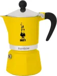 Kavos virimo aparatas BIALETTI RAINBOW 6TZ 300 ml Geltonas
