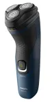&bdquo;Philips S1151/00&ldquo; vyri&scaron;kas skustuvas, rotacinis skustuvas, kirpimo ma&scaron;inėlė, juoda, mėlyna