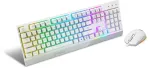 KEYBOARD +MOUSE/VIGOR GK30 COMBO WHITE US MSI