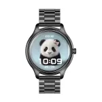 COLMI L28 Smart Watch (black + black steel strap)