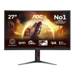 AOC CQ27G4Z2 (68.5 cm (27 inches), black, QHD, Fast VA, dual mode, curved, 260Hz panel)