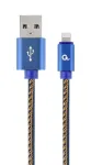 Cable USB 8 pin premium jeans 1 m