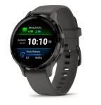 &bdquo;Garmin Venu 3S&ldquo; 3,05 cm (1,2 colio) AMOLED 41 mm Skaitmeninis 390 x 390 pikselių Jutiklinis ekranas Pilkas &bdquo;Wi-Fi&ldquo; GPS (palydovinis)