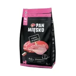 PAN MIĘSKO Ver&scaron;iena su putpelėmis XS (&scaron;uniukams) - sausas &scaron;unų ėdalas - 3 kg