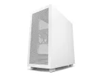 NZXT H7 Flow 2024 kompiuterio korpusas su langu, baltas