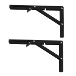 Folding wall shelf bracket MC-195