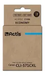 &bdquo;Actis KC-571C&ldquo; ra&scaron;alas (pakeičia &bdquo;Canon CLI-571C&ldquo;; standartinis; 12 ml; žydras)